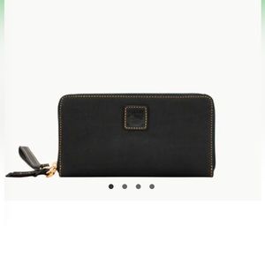 Dooney & Bourke Wristlet Florentine Large Zip Around Wristlet